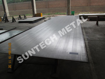 China Placa folheada Titanium de SB265 Gr.2 para a dessulfuração de gás de conduto FGD fornecedor