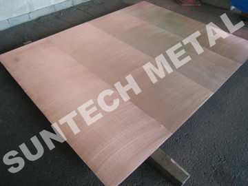 China Placa C1020/316L folheada de cobre fornecedor