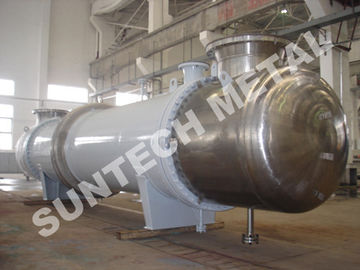 China Condensador do tubo de Shell para Pta, equipamento de processo químico do refrigerador Gr.2 Titanium fornecedor