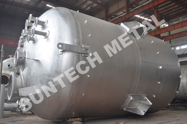 China Tanque de armazenamento Gr.2 Titanium químico do equipamento de processamento para a planta do PO fornecedor