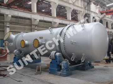 China Permutador de calor de aço inoxidável da folha de tubo 316L dobro 25 toneladas de peso fornecedor