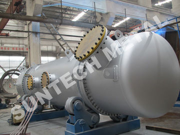 China Permutador de calor de aço inoxidável da folha de tubo 316L dobro fornecedor