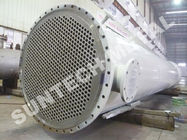 Zircónio químico 702 Shell do equipamento de processamento e permutador de calor do tubo para o ácido acético