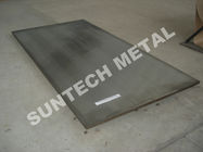 Placa folheada de aço inoxidável Martensitic SA240 410/516 Gr.60 para Seperator