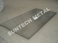 SA240 de aço inoxidável Martensitic placa 410/516 Gr.60 folheada quadrada para Seperator