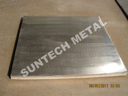 Auto tratamento de superfície lustrado da placa folheada de alumínio e de aço inoxidável