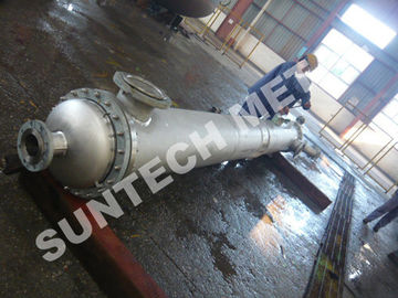 China Permutador de calor do tubo do titânio Gr.2 Shell para o papel e reduzir a polpa fábrica