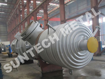China Liga C-276 que reage o equipamento de processamento químico do condensador do tubo de Shell distribuidor