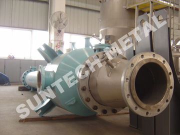 China Shell e tipo de papel e reduzindo a polpa titânio Gr.7 Reboiler do tubo do permutador de calor fábrica