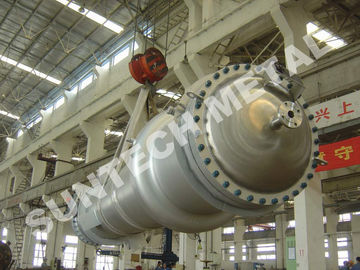 China tubo dobro Shell de 150 sqm e tipo permutador de calor do tubo 7 toneladas de peso fábrica