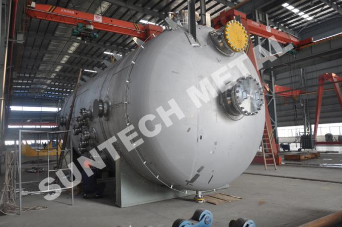 Muttahida Majlis-E-Amal que reage o comprimento de aço inoxidável do tanque de armazenamento 6000mm 10 toneladas de peso