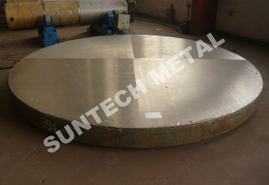 China Placa folheada Titanium Tubesheet de SB265 Gr.7 para a corrosão da Anti-fenda fornecedor